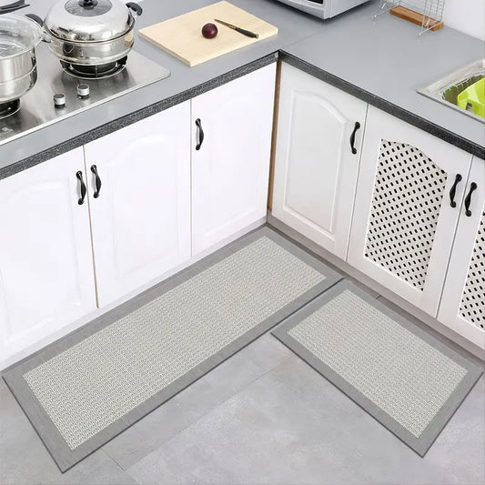 2-Pack Non-Slip Waterproof Kitchen Mats